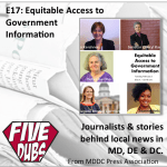 E17: Equitable Access To Public Information